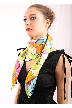 foulard in 100% seta con stelle La Dolce vista | FLUOSTARFLUOSTAR